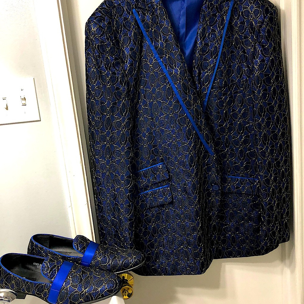 Blu Martini Tall Men Formal Dress Jacket
